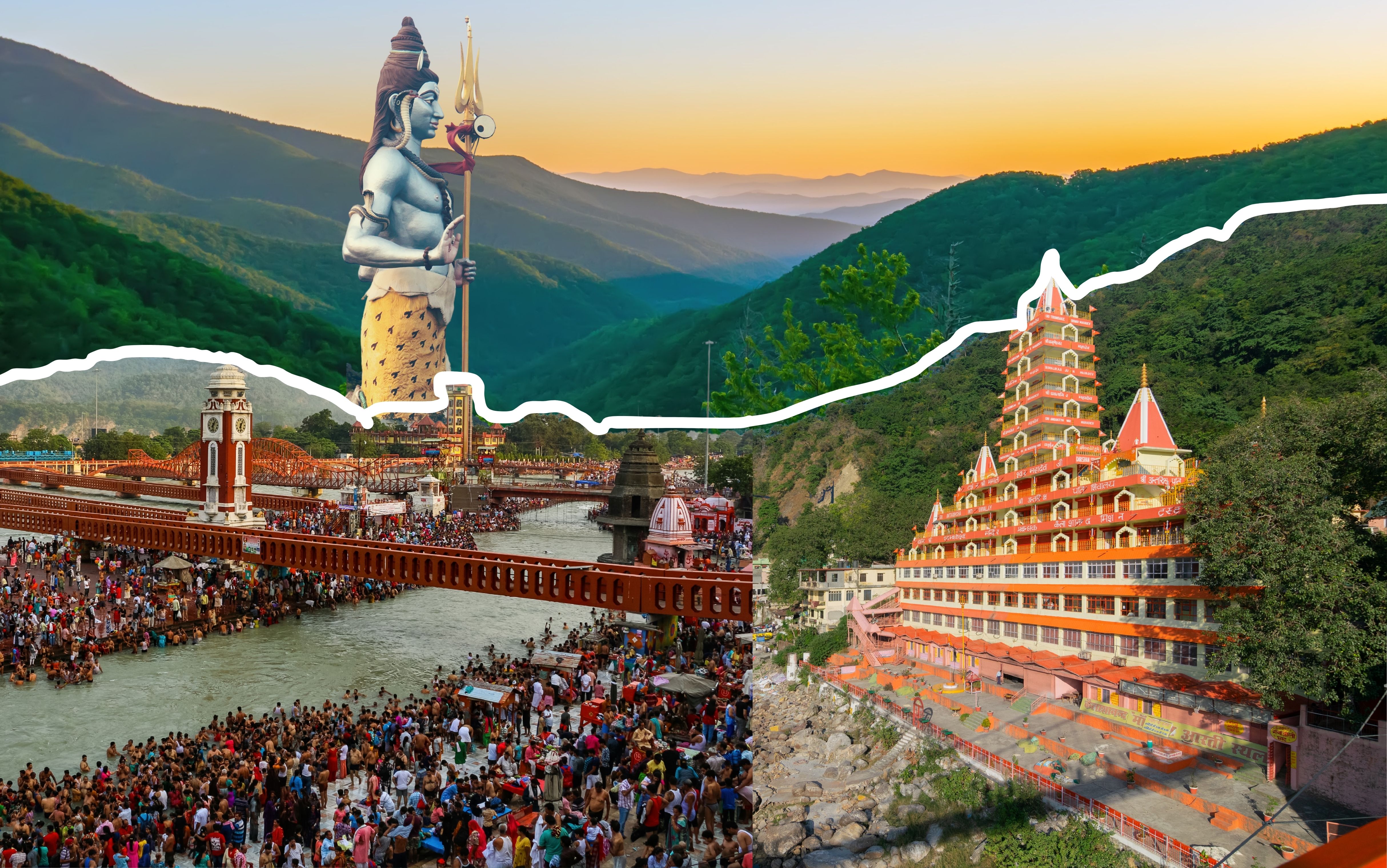 Delhi to Haridwar Rishikesh Mussoorie